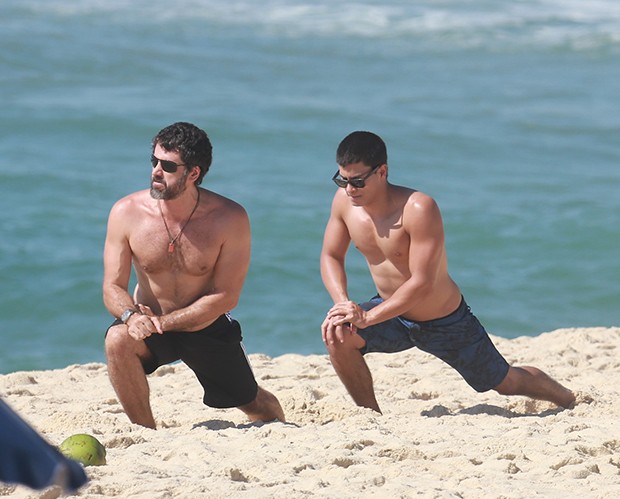 Eriberto Leão e Arthur Aguiar (Foto: Dilson Silva/AgNews)