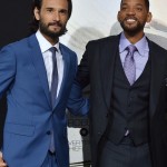 Barbudo, Rodrigo Santoro lança filme ao lado de Will Smith em Los Angeles