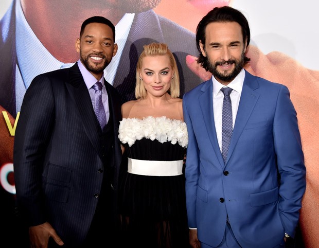 Will Smith, Margot Robbie e Rodrigo Santoro (Foto: Kevin Winter/Getty Images)