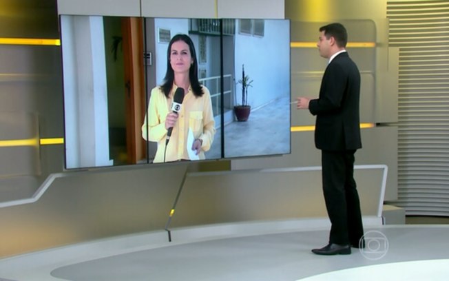 O jornalista chamou a repórter Viviane Basile, do 'Jornal Hoje', de Viviane Araújo, atriz da Globo