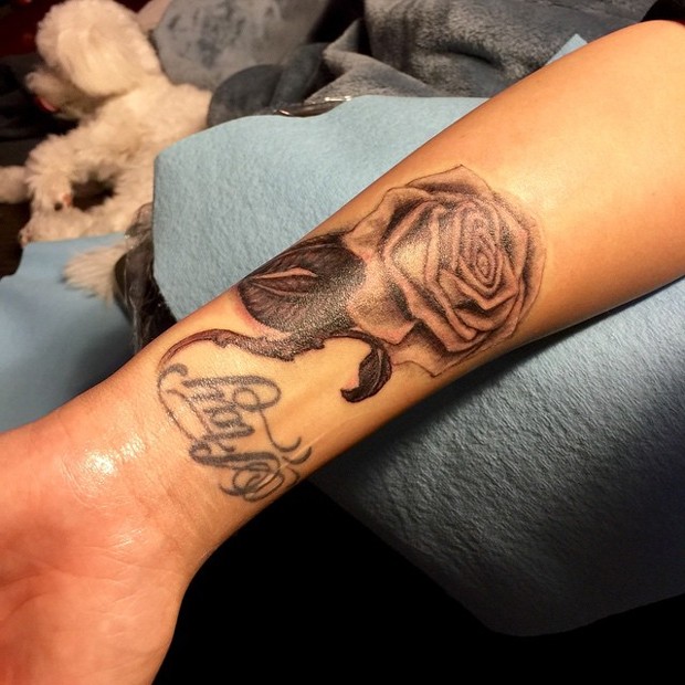 Tatuagem nova de Demi Lovato (Foto: Reprodução/Instagram)