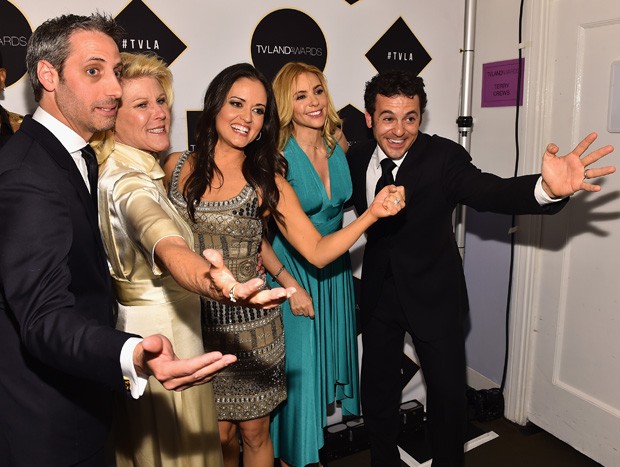 Josh Saviano, Alley Mills, Danica McKellar, Olivia d'Abo e Fred Savage (Foto: Alberto E. Rodriguez/Getty Images)