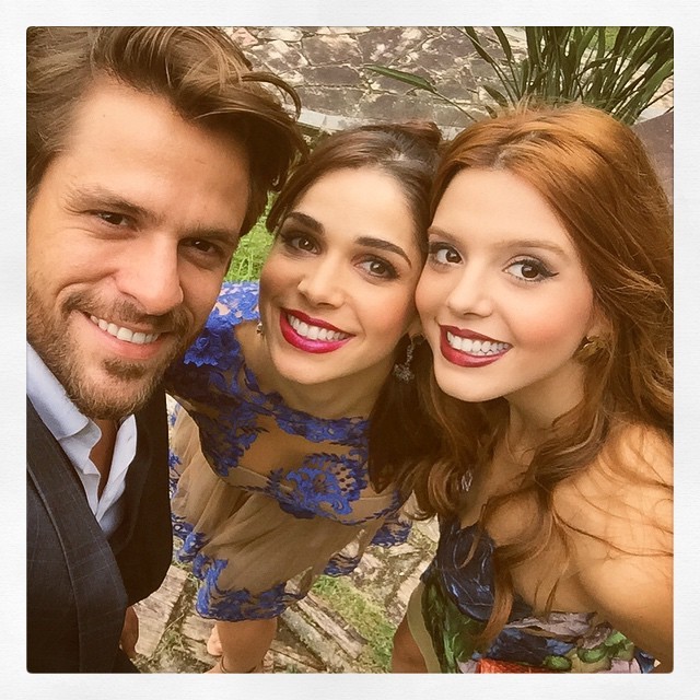 Giovanna Lancellotti, Sabrina Petraglia e Alejandro Claveaux  (Foto: Reprodução/Instagram)