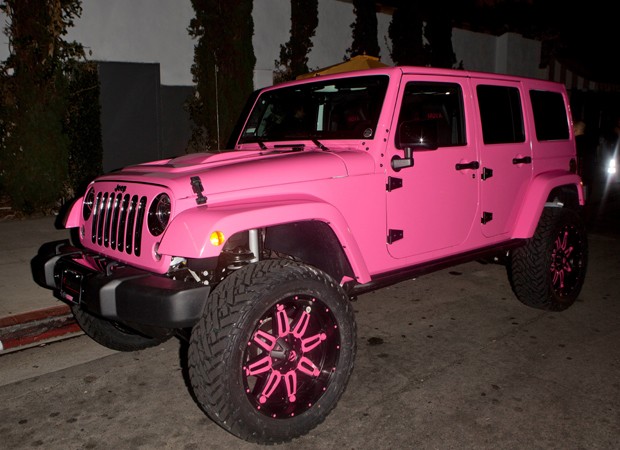 Carro de Amber Rose (Foto: AKM-GSI)