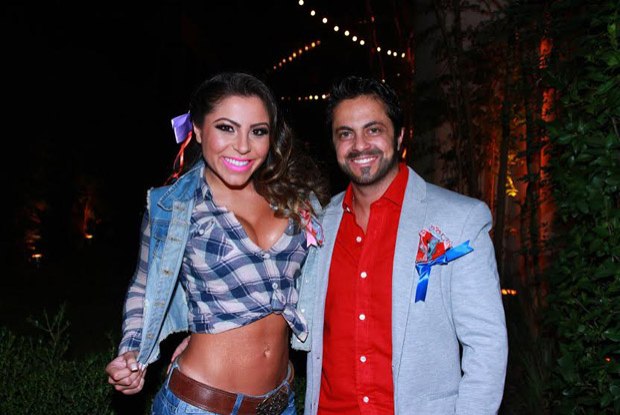 Thammy Miranda e namorada%2C Andressa Ferreira%2C participam de festa julina