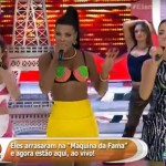 Cantora nega que estivesse sem calcinha na TV, mas perde namorado