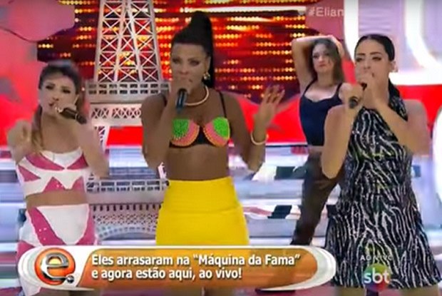 Cantora perde o namorado após mostrar demais no 'Programa da Eliana'