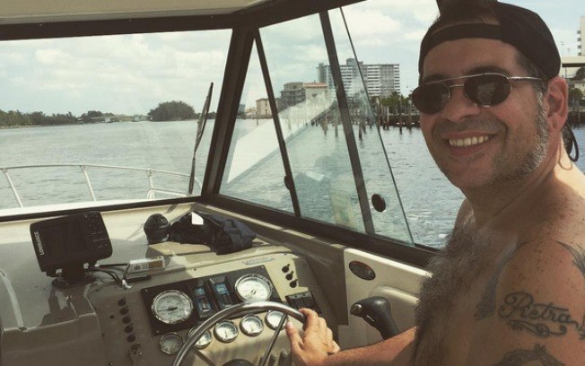 Leandro Hassum de férias em Miami