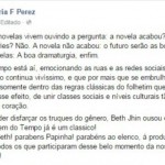”Além do Tempo’ já é um clássico!’, elogia Glória Perez