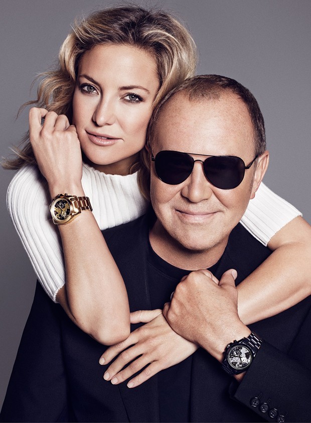 Kate Hudson e Michael Kors (Foto: Divulgação)