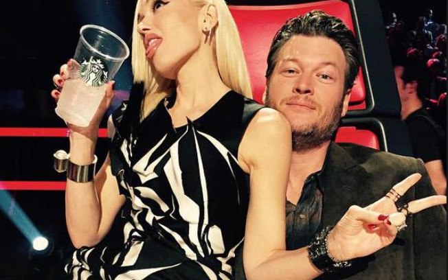 Companheiros de "The Voice",Gwen Stefani e Blake Shelton estão namorando