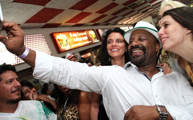 Selfie da galera no Salgueiro