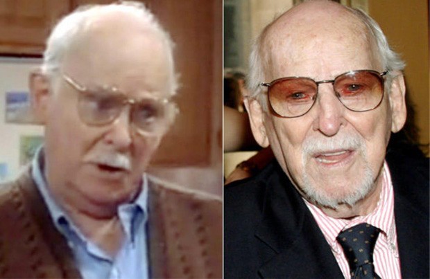 Buzz Richman, avô materno de Blossom, era vivido pelo ator Barnard Hughes, morto em 2006 aos 90 anos (Foto: Reprodução)