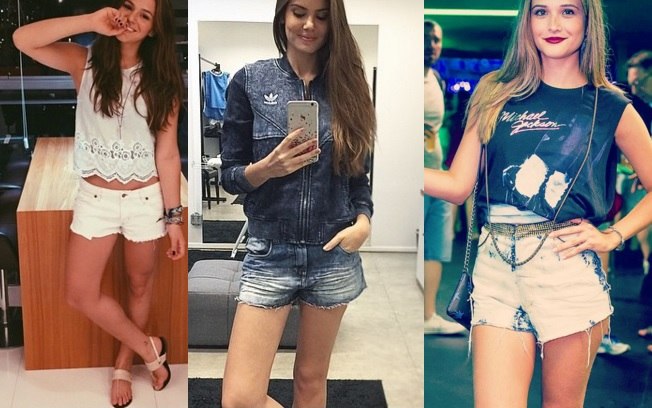 Inspire-se nos looks montados com shorts de Bruna Marquezine%2C Camila Queiroz e Juliana Paiva 