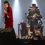 AC/DC começa turnê com Axl Rose com show em Lisboa
