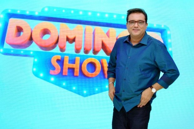 Geraldo Luís estava suspenso do 'Domingo Show' após reclamar da Record no ar