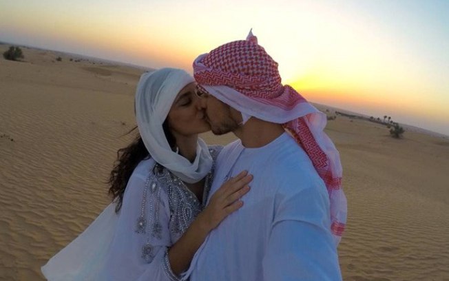 Casamento de Débora Nascimento e José Loreto em Abu Dhabi