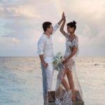 Di Ferrero mostra foto do casamento com Isabelli Fontana