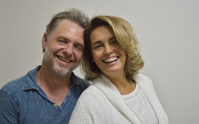 Suzy Rêgo com hair stylist Betto Brunelli