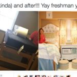 Meninas decoram dormitório da faculdade de forma incrível