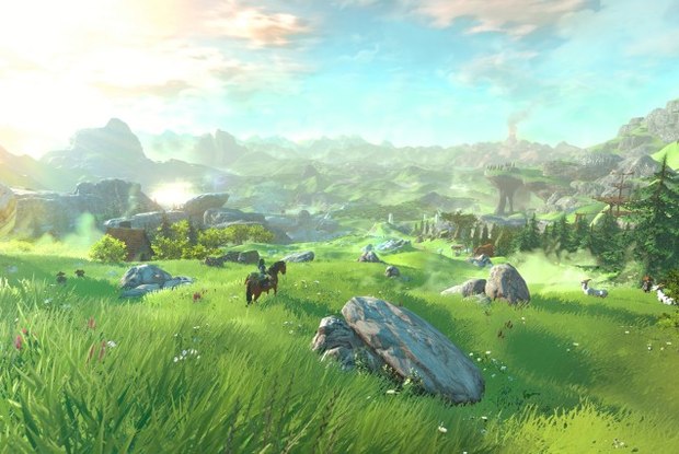 No novo jogo da série The Legend of Zelda para a Wii U explorarás um mundo de dimensões sem precedentes