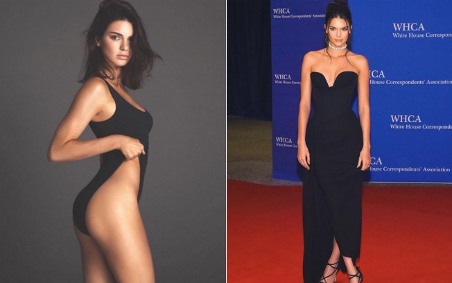 Kendall Jenner exibe boa forma e é uma das modelos mais cobiçadas pelas marcas no momento