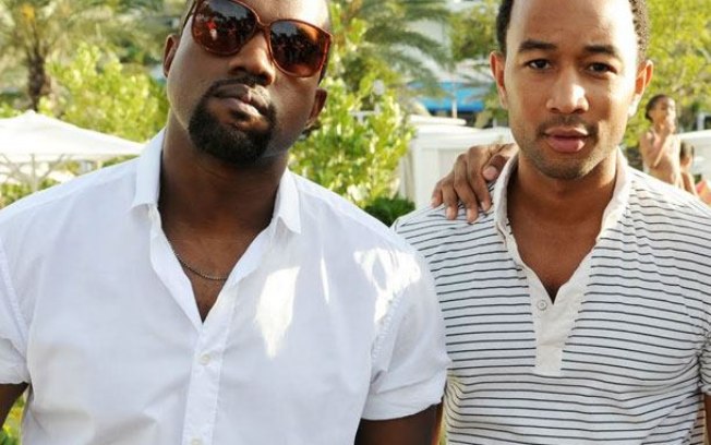 John Legend e Kanye West se conhecem desde 2001 e já trabalharam muitas vezes juntos