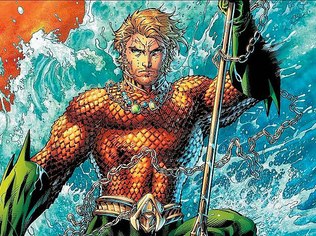 Aquaman em uma de suas muitas fases nas HQs