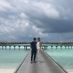 Wesley Safadão curte viagem nas Ilhas Maldivas com Thyane Dantas
