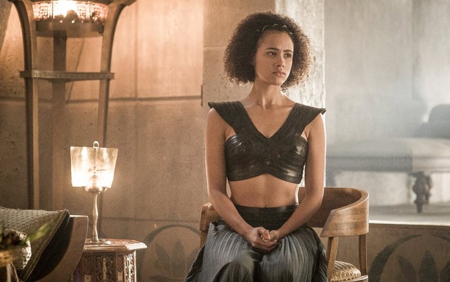 A atriz de Game Of Thrones afirmou um grande encontro na série em entrevista
