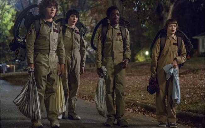 Os caça-fantasmas de Stranger Things