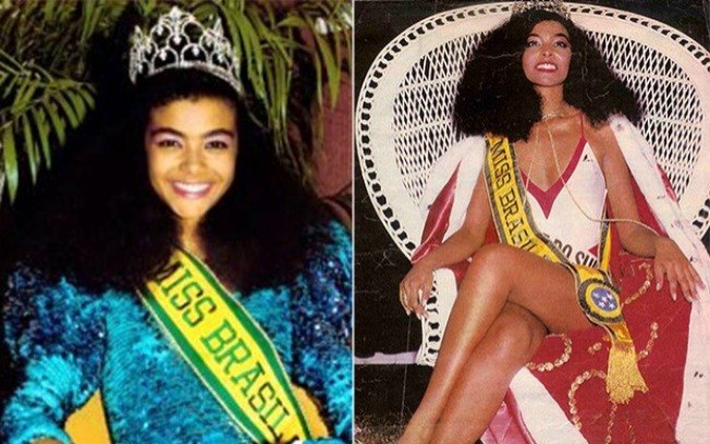 A gaúcha Deise Nunes foi a primeira negra a conquistar o título de Miss Brasil%2C em 1986