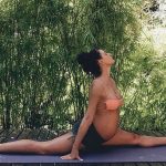 Isis Valverde pratica ioga e surpreende fãs com  sua flexibilidade